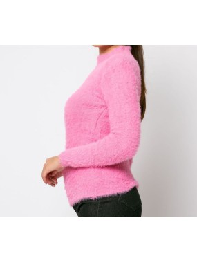 [L/XL] ΠΛΕΚΤΟ ΧΝΟΥΔΩΤΟ ΜΕ ΨΙΛΗ ΛΑΙΜΟΚΟΨΗ POZ