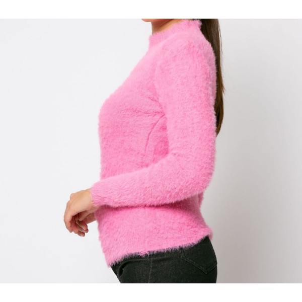 [L/XL] ΠΛΕΚΤΟ ΧΝΟΥΔΩΤΟ ΜΕ ΨΙΛΗ ΛΑΙΜΟΚΟΨΗ POZ