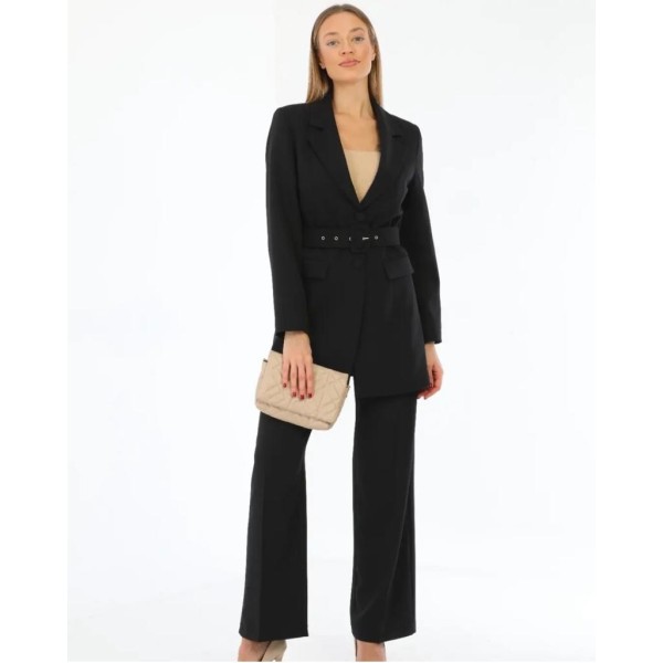 [L] Σακάκι Oversized Μαύρο