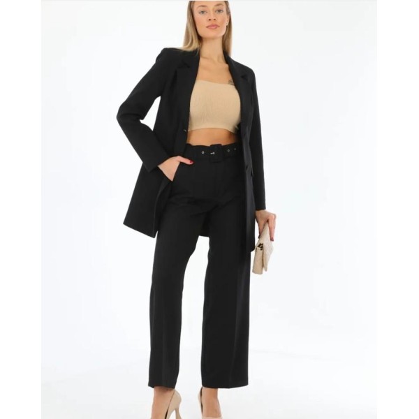 [M] Κοστούμι Oversized Μαύρο